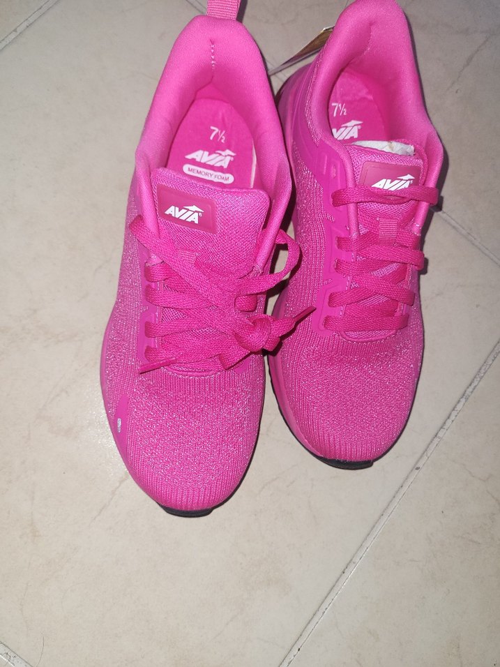 Pembe Kadın Spor Ayakkabı Stiletto Topuklu - Görsel 4