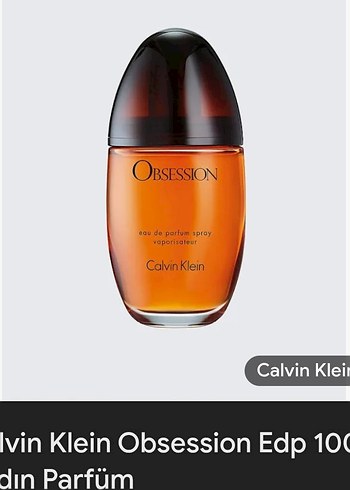 Calvin Klein Obsession Kadın Parfüm 100 ml