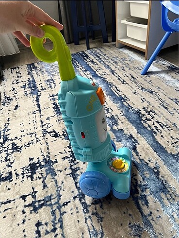 Beden Renk Fisher Price Eğitici Süpürge Makinesi