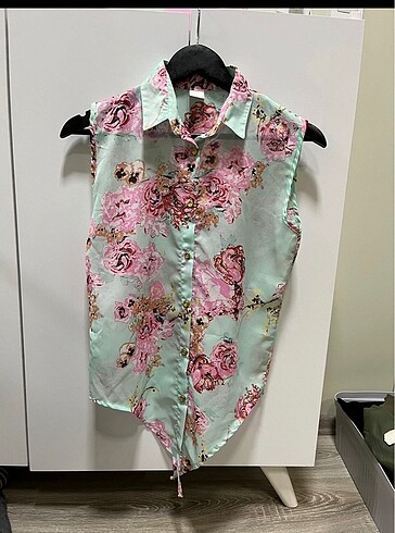 H&M Vintage Tül Koksuz Gömlek
