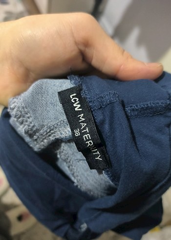 Lacivert Hamile Kot Pantolon - Görsel 2