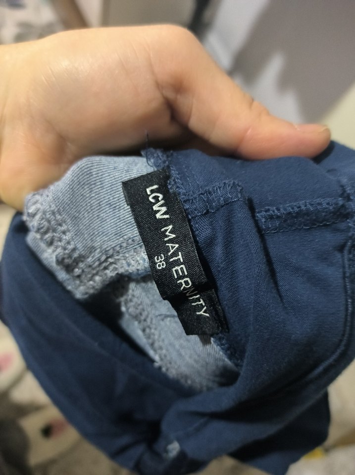 Lacivert Hamile Kot Pantolon - Görsel 2