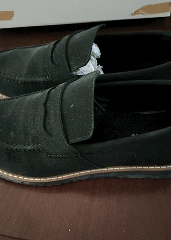 Polaris lacivert Süet Erkek Loafer