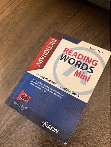 Akın Dil Reading Words Cep Kitabı