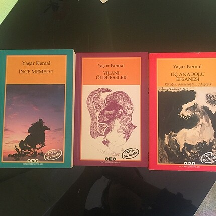 Yaşar Kemal kitapları