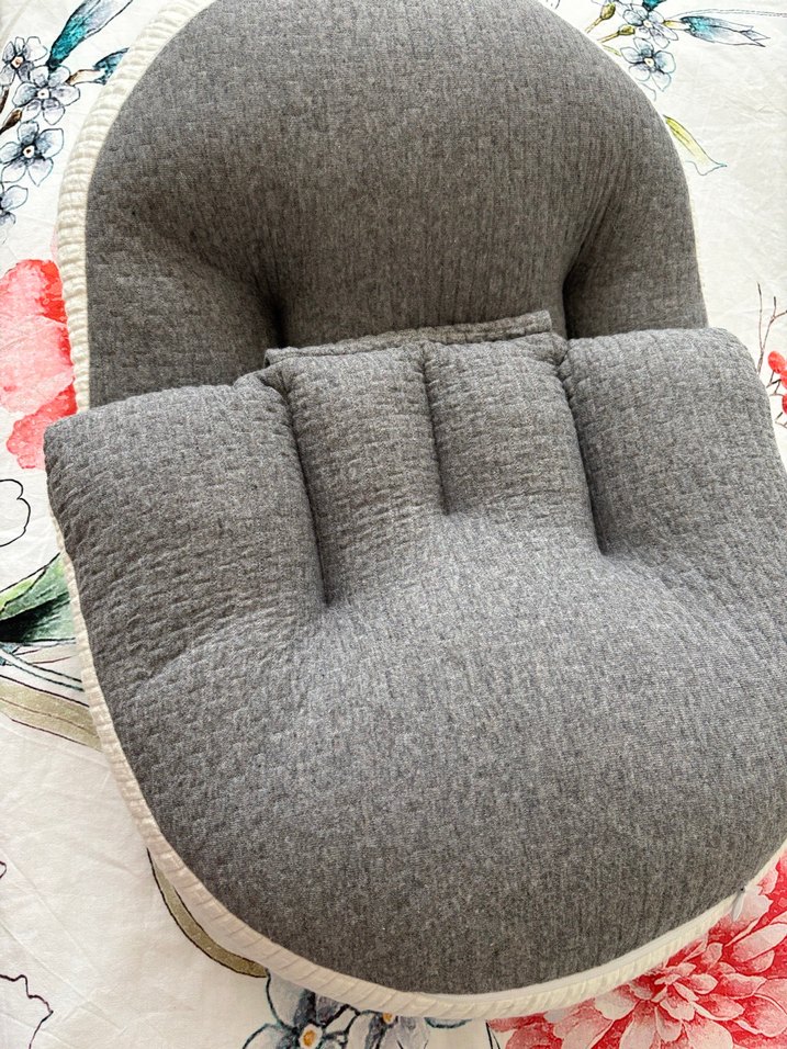 Gri Emzirme ve Hamilelik Destek Yastığı - Görsel 2