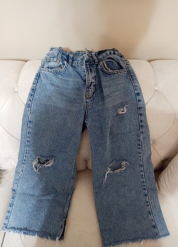 10 Yaş Beden Zara marka bol paça pantolon 