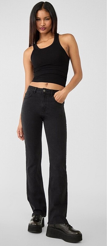 Stradivarius straight comfort fit jean