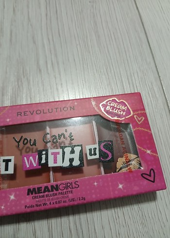 Beden Revolution Mean Girls Krem Allık Paleti