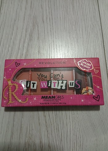 Revolution Revolution Mean Girls Krem Allık Paleti