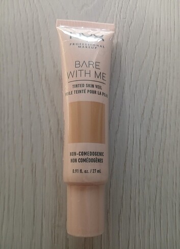 Nyx bare with me renkli nemlendirici