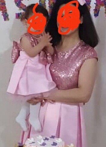 Anne kız doğumgünü konsepti