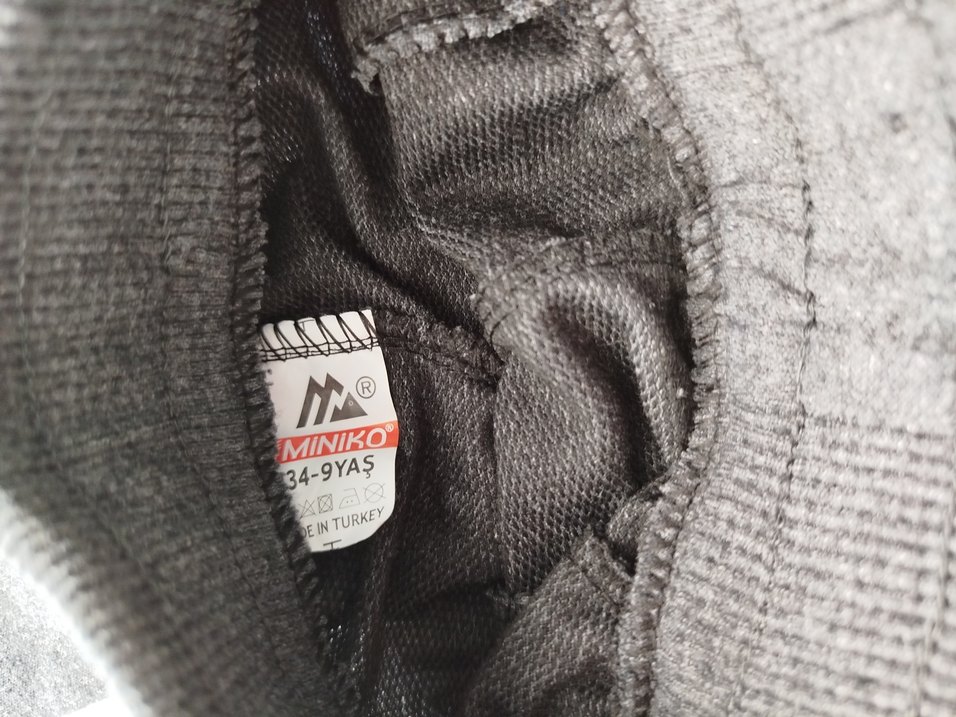 Gri Baskılı eşofman altı - Görsel 3