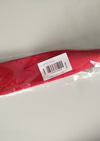 Kırmızı çocuk Kravat - Görsel 2