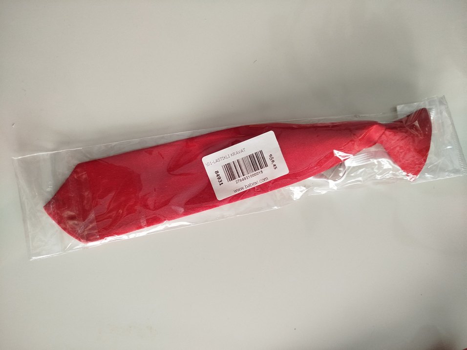 Kırmızı çocuk Kravat - Görsel 2