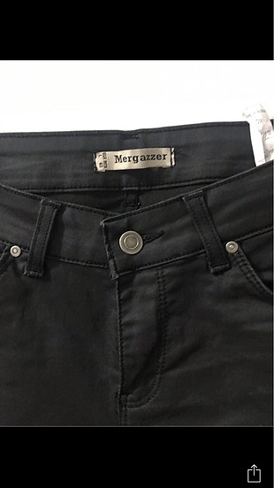 Diğer Deri görünümlü pantolon