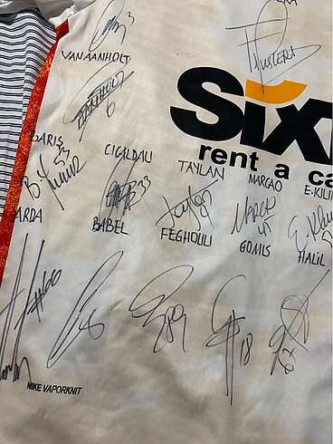 İmzalı Galatasaray Futbolcu forması - Görsel 3