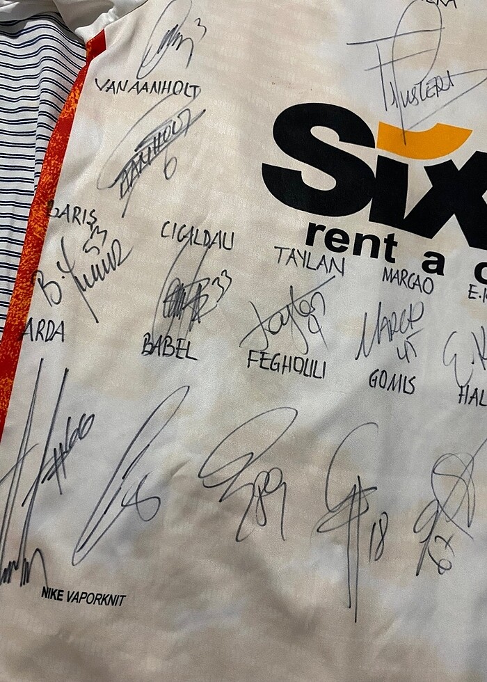 İmzalı Galatasaray Futbolcu forması - Görsel 3