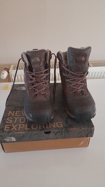 North Face Kahve rengi Men,s chılkat 3 kar botu