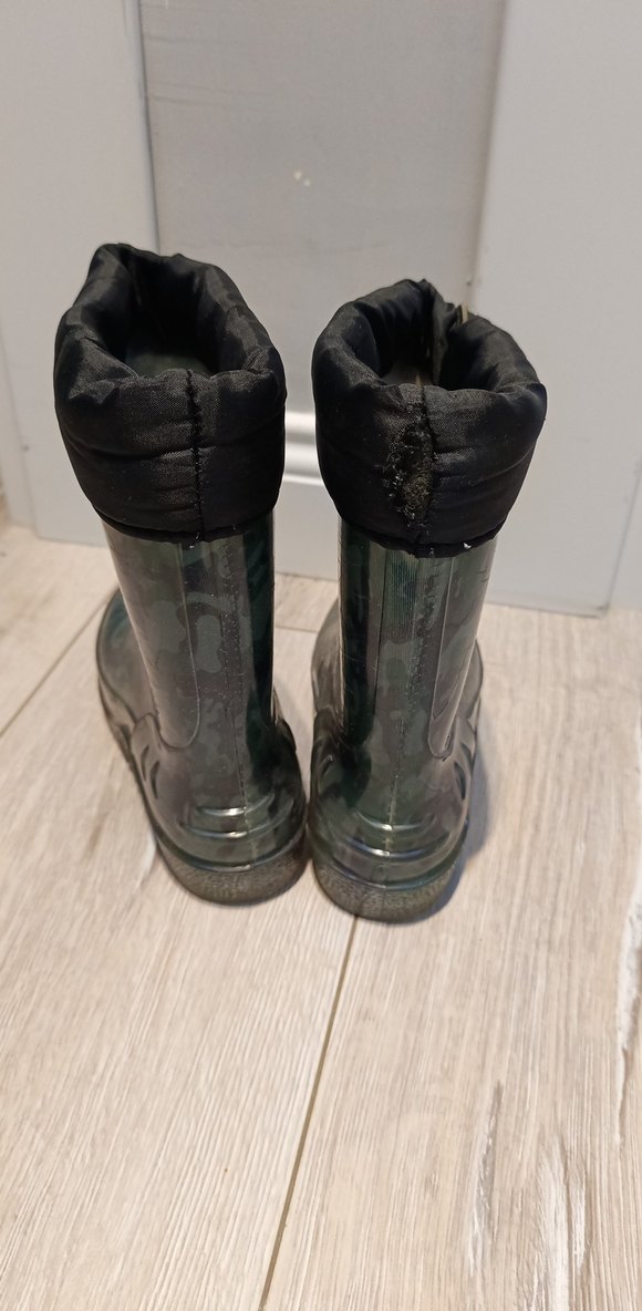 Erkek Çocuk Kamuflaj Desenli Kauçuk Bot yağmur botu - Görsel 4