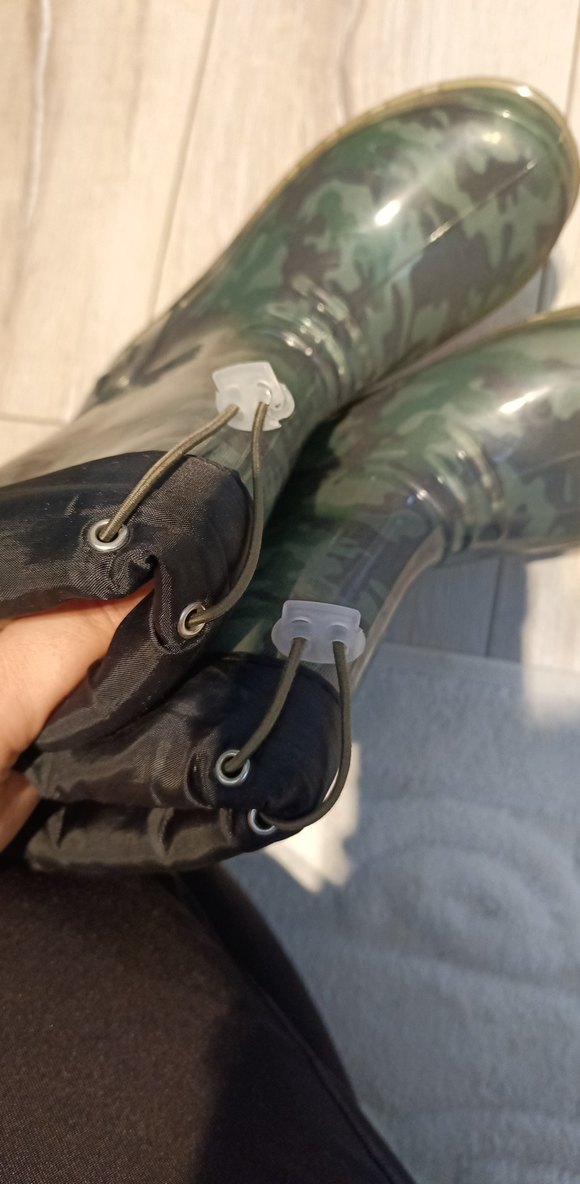 Erkek Çocuk Kamuflaj Desenli Kauçuk Bot yağmur botu - Görsel 5