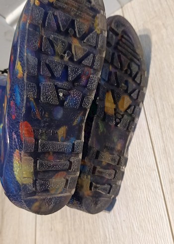 Renkli Desenli Erkek Çocuk Lastik Çizme yağmur cizmesi - Görsel 7