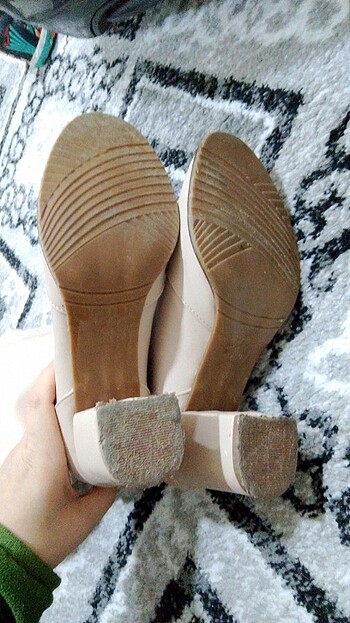 Kadın bej cizme - Görsel 8