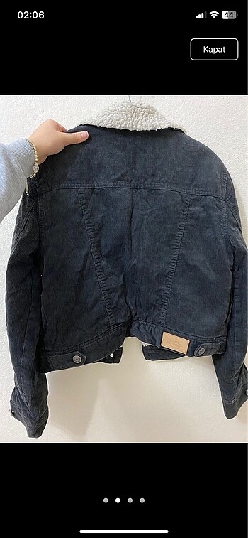 Pull and Bear İçi yünlü ceket
