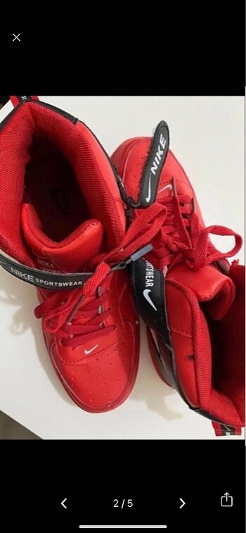 Nike Nike kırmızı ayakkabı