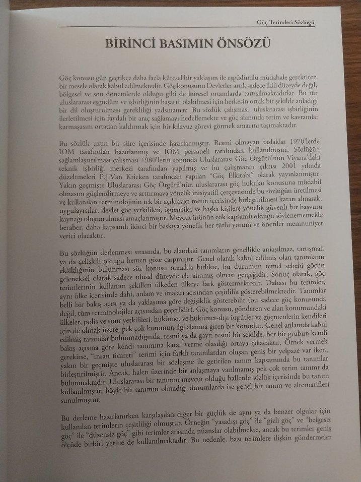 Göç Terimleri Sözlüğü - Görsel 4