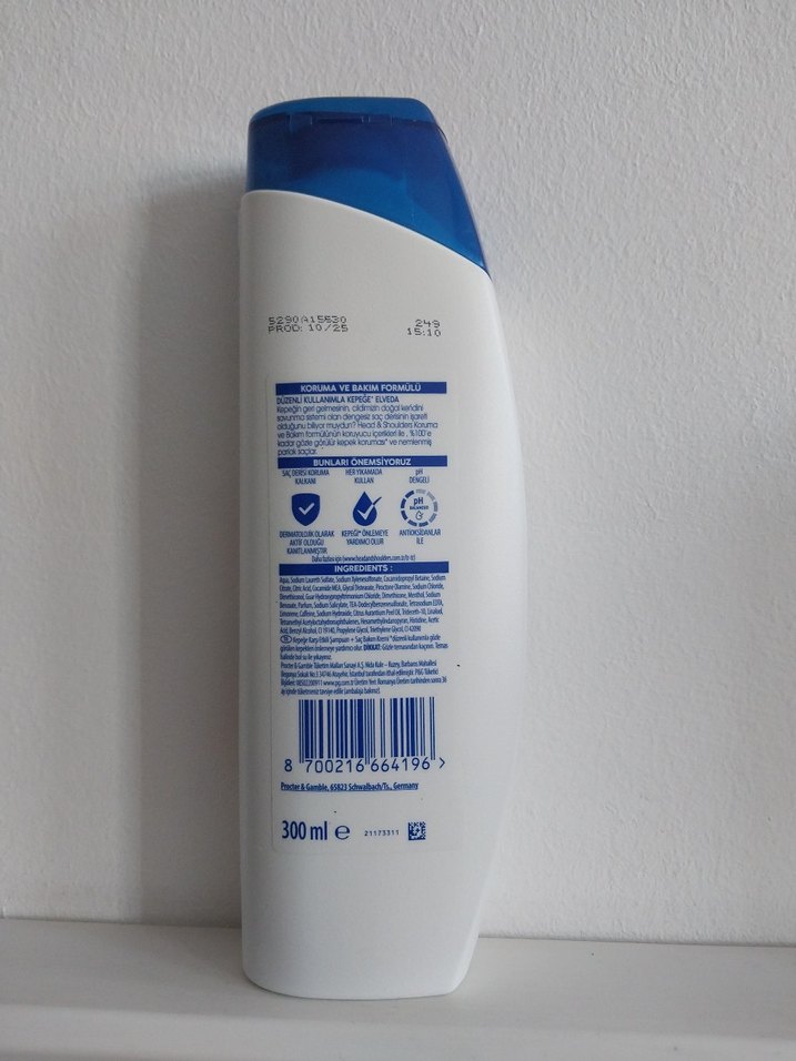 Head & Shoulders 2'si 1 Arada Kepek Karşıtı Şampuan 300 ml - Görsel 2