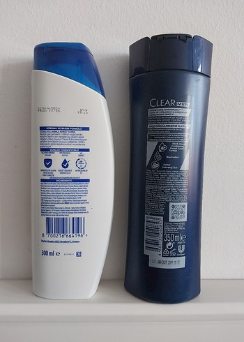 Head & Shoulders 2si1 ve Clear Men Saç Şampuanı - Görsel 2