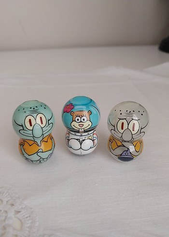 Renkli Sünger Bob Figürleri