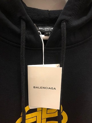 xl Beden siyah Renk BALENCIAGA HOODIE