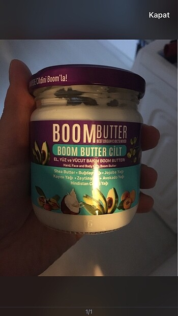 Boom butter