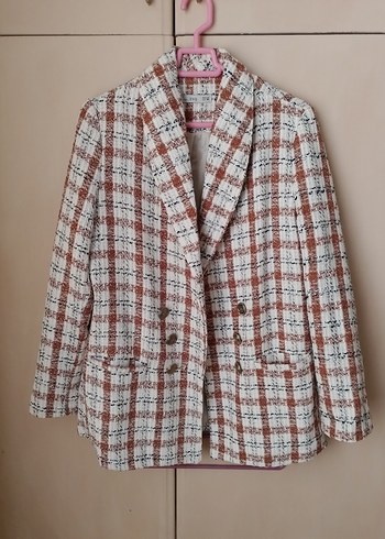 Mango Düğmeli, Regular Fit Kadın Blazer Ceket