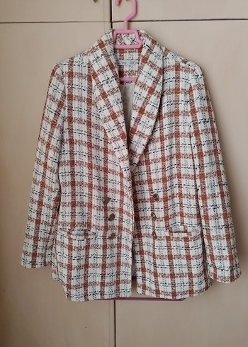 Düğmeli, Regular Fit Kadın Blazer Ceket