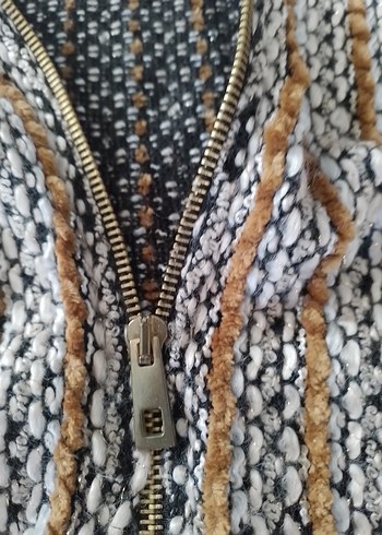 Kapüşonlu Örgü Bohem iki takim - Görsel 11