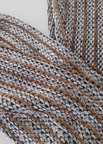 Kapüşonlu Örgü Bohem iki takim - Görsel 13