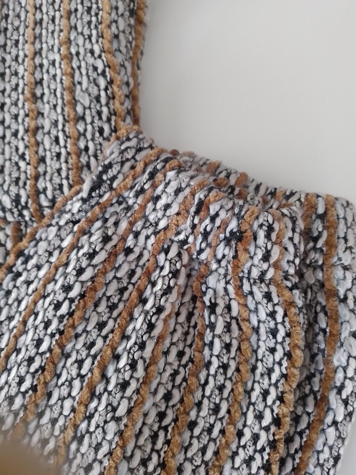 Kapüşonlu Örgü Bohem iki takim - Görsel 4