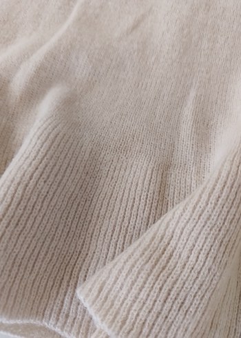 Düğmeli Bej Triko panco - Görsel 7