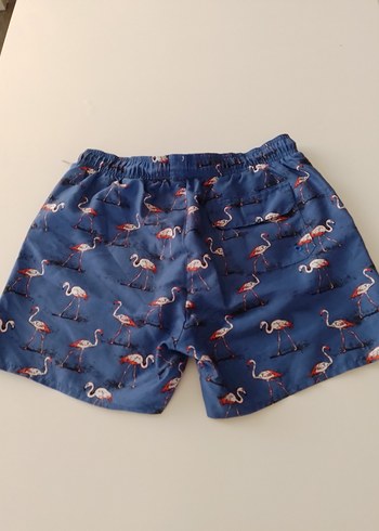 COLIN'S Baskılı Mavi Erkek Yüzme Şortu - Görsel 3