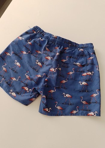 COLIN'S Baskılı Mavi Erkek Yüzme Şortu - Görsel 8