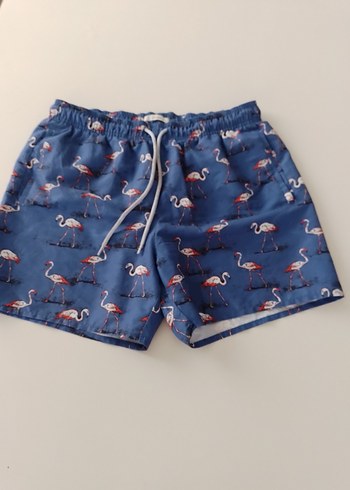 COLIN'S Baskılı Mavi Erkek Yüzme Şortu - Görsel 12