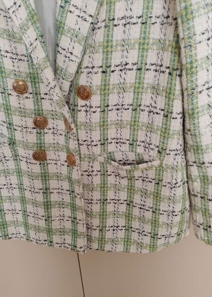 Keten ceket - Görsel 3