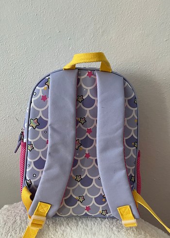 Pastel Mor Çocuk Okul Çantası - Görsel 3