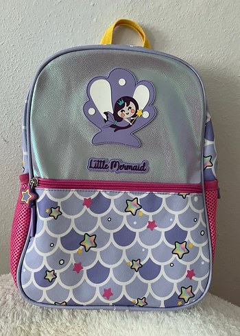 Pastel Mor Çocuk Okul Çantası - Görsel 2