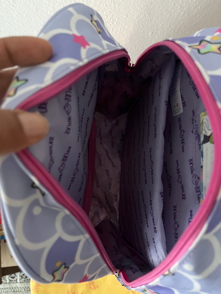 Pastel Mor Çocuk Okul Çantası - Görsel 5