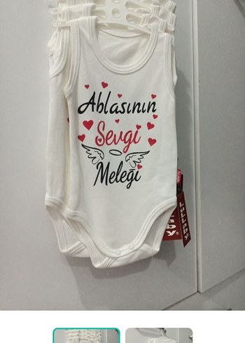 HelloBaby Sevgi Melegi Bebek Body 5 Li Set