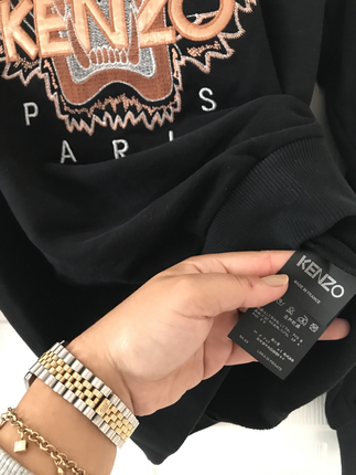 m Beden siyah Renk KENZO SWEATSHIRT